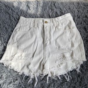 Shein White Short